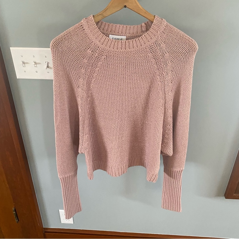 Evereve Mauve Knit Sweater- SZ S